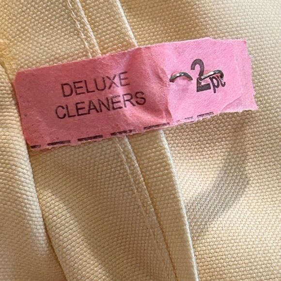 Ralph Lauren Button Down Mens XL Classic Fit Silk Blend Long Sleeve Yellow - Picture 10 of 16